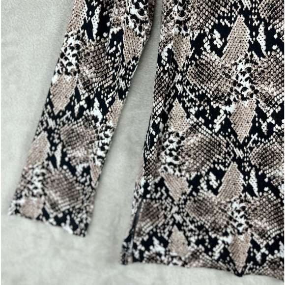 MARIO SERRINI Blouse Animal Print Medium Made in Italy - Picture 10 of 13